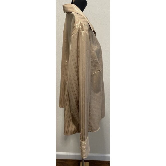 Covington Women Size 20 Blouse Long Sleeve Collared - Picture 6 of 9